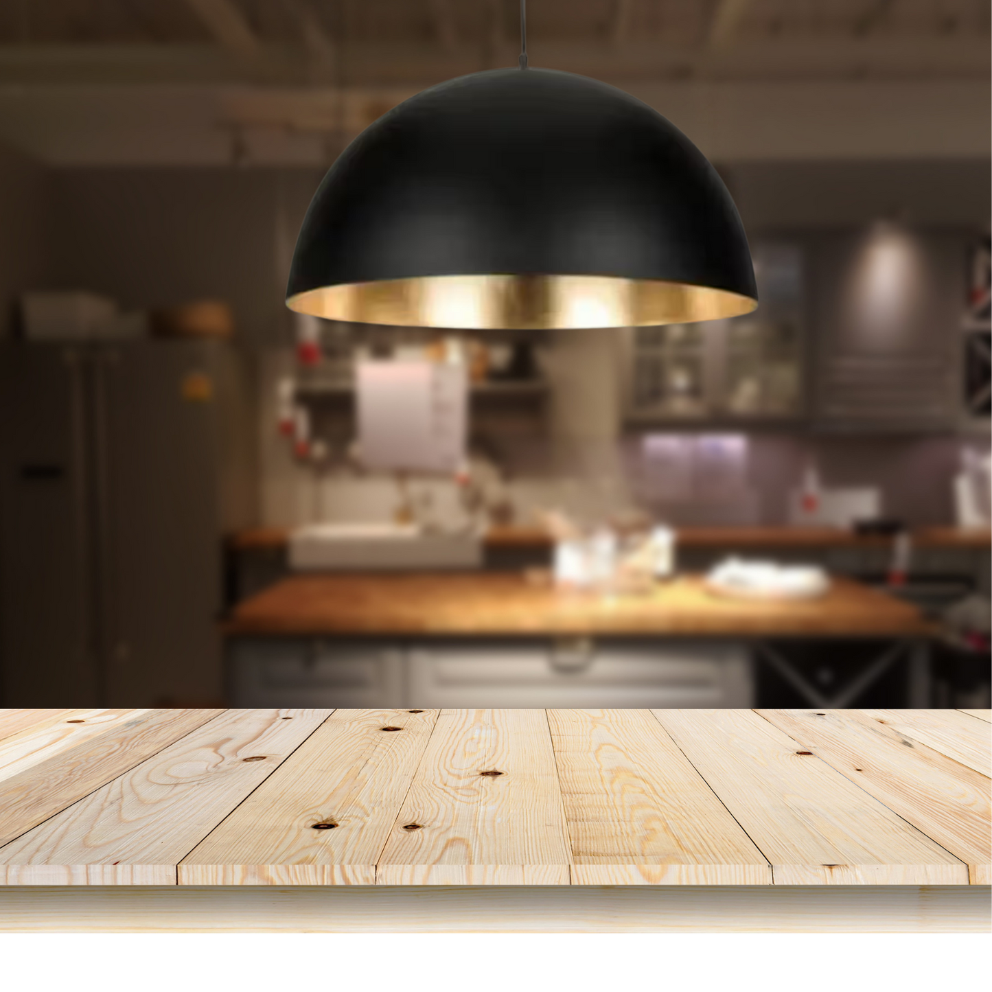 Handmade Moroccan Brass Dome Pendant Light – Bronze Finish