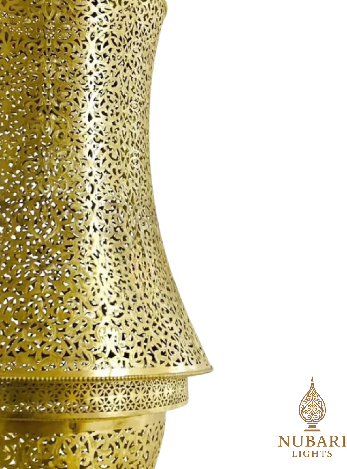 Handmade Moroccan Brass Ceiling Lamp – Oriental Pendant Light