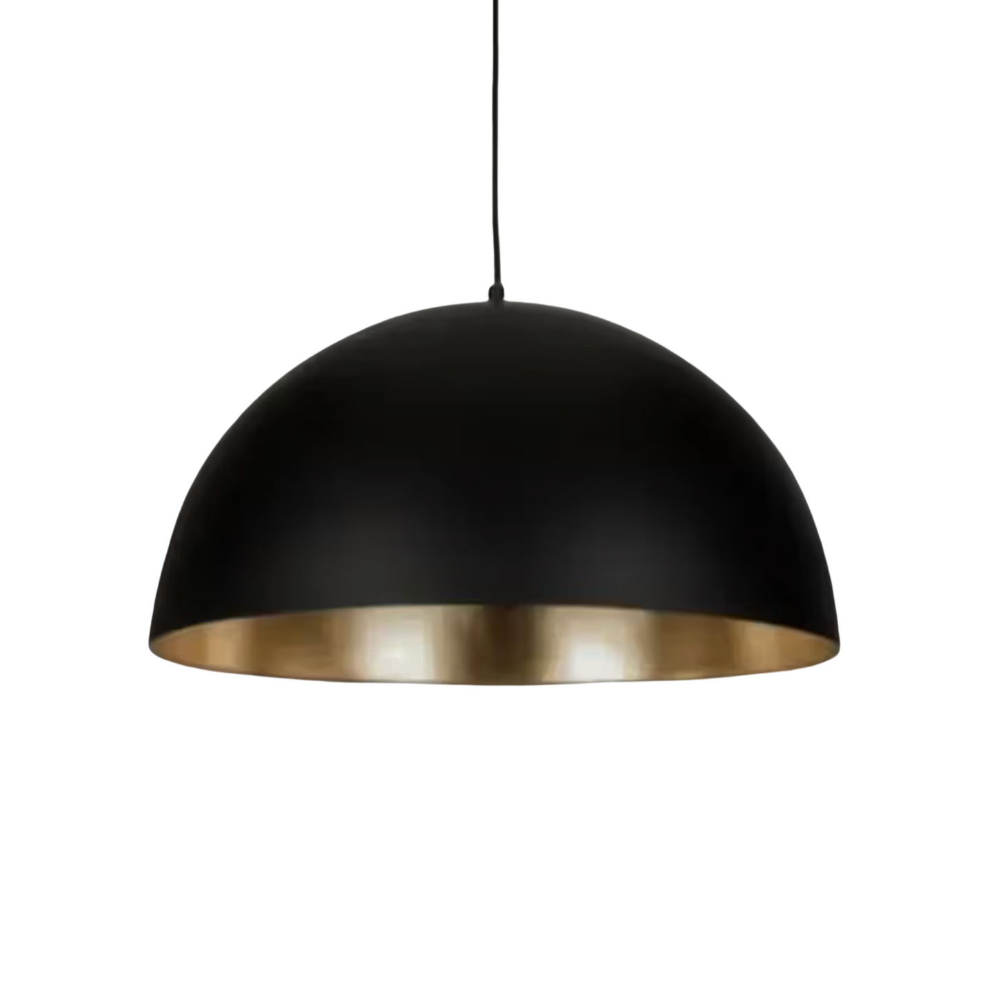 Handmade Moroccan Brass Dome Pendant Light – Bronze Finish